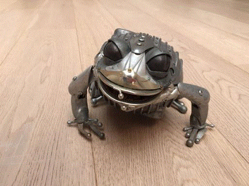 工艺丨从废旧的金属零件 到优雅的机械生命,零件,工艺,金属,机械,昆虫,上方,右上,法国,Martinet,学生们