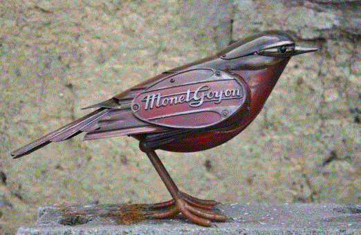 工艺丨从废旧的金属零件 到优雅的机械生命,零件,工艺,金属,机械,昆虫,上方,右上,法国,Martinet,学生们