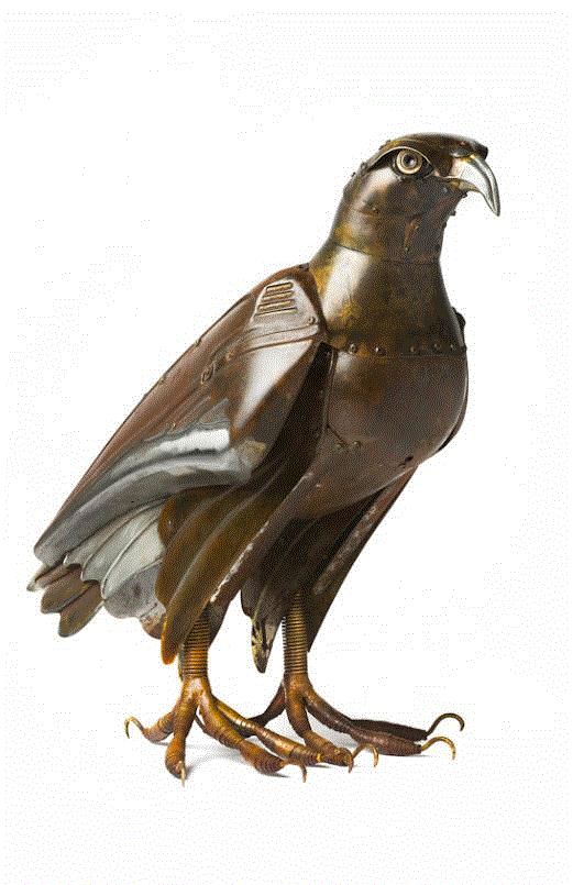 工艺丨从废旧的金属零件 到优雅的机械生命,零件,工艺,金属,机械,昆虫,上方,右上,法国,Martinet,学生们