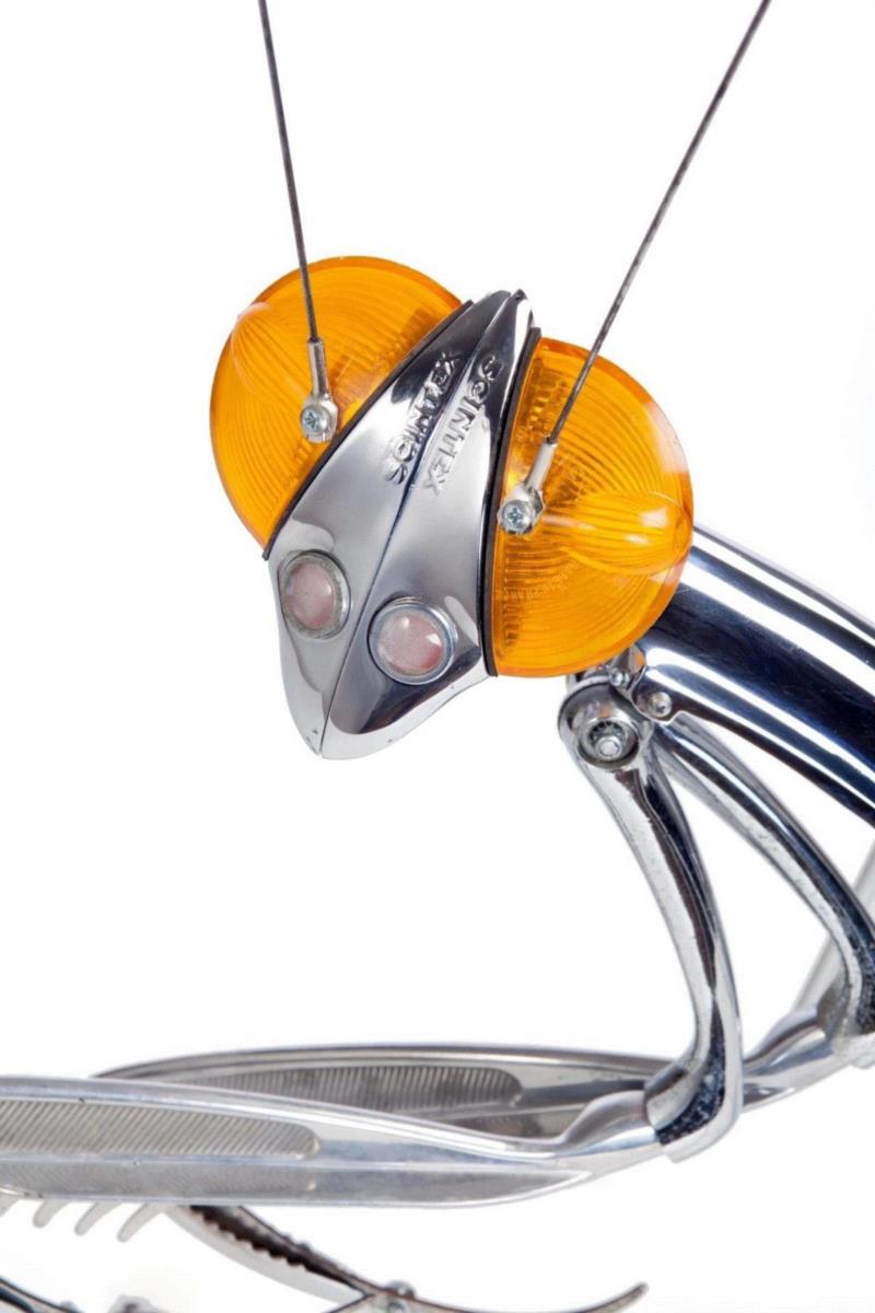 工艺丨从废旧的金属零件 到优雅的机械生命,零件,工艺,金属,机械,昆虫,上方,右上,法国,Martinet,学生们