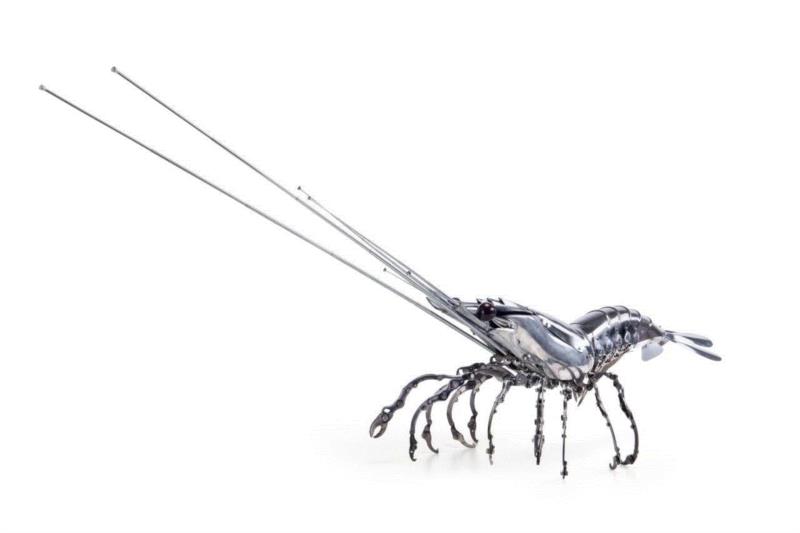 工艺丨从废旧的金属零件 到优雅的机械生命,零件,工艺,金属,机械,昆虫,上方,右上,法国,Martinet,学生们