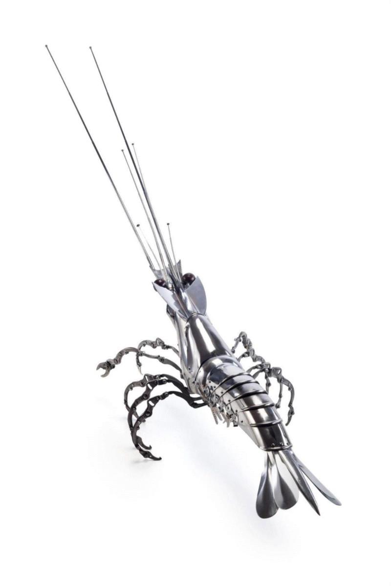 工艺丨从废旧的金属零件 到优雅的机械生命,零件,工艺,金属,机械,昆虫,上方,右上,法国,Martinet,学生们