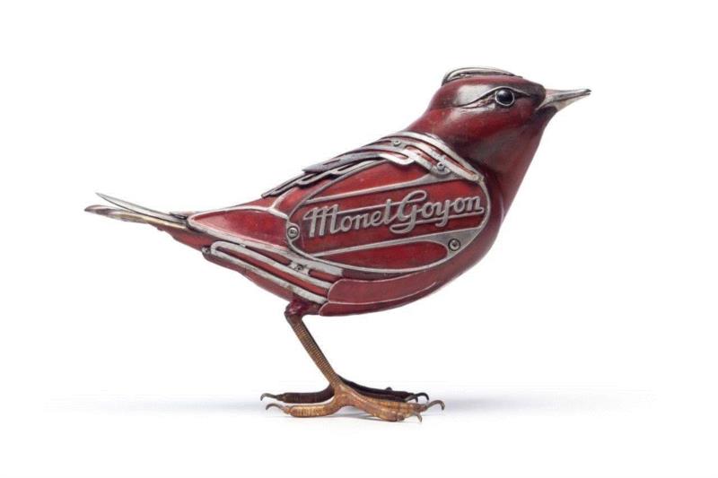 工艺丨从废旧的金属零件 到优雅的机械生命,零件,工艺,金属,机械,昆虫,上方,右上,法国,Martinet,学生们