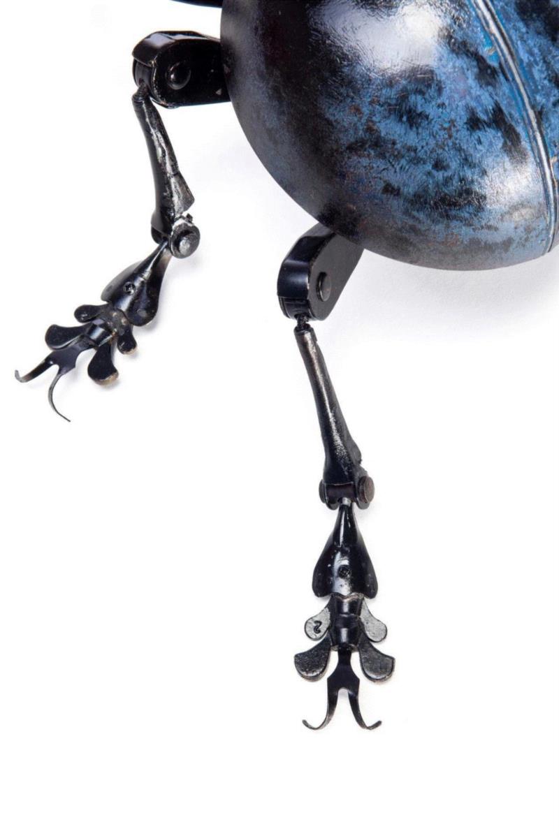 工艺丨从废旧的金属零件 到优雅的机械生命,零件,工艺,金属,机械,昆虫,上方,右上,法国,Martinet,学生们