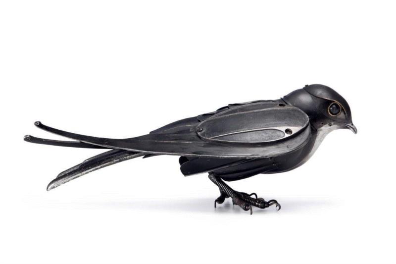 工艺丨从废旧的金属零件 到优雅的机械生命,零件,工艺,金属,机械,昆虫,上方,右上,法国,Martinet,学生们