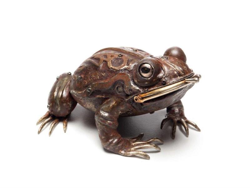 工艺丨从废旧的金属零件 到优雅的机械生命,零件,工艺,金属,机械,昆虫,上方,右上,法国,Martinet,学生们