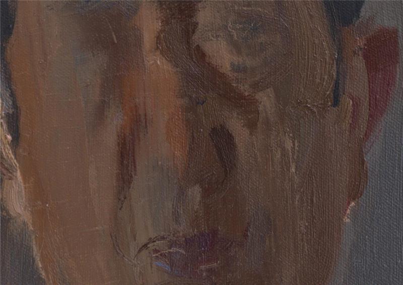 为什么非要第一感应：童雁汝南2019油画写生新作,油画,童雁汝南,新作,童雁,肖像,弗洛伊德,感应,客体,模特,神童