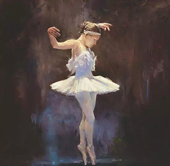 Chuck Larivey 的油画作品,Larivey,油画,上方,绘画,小编