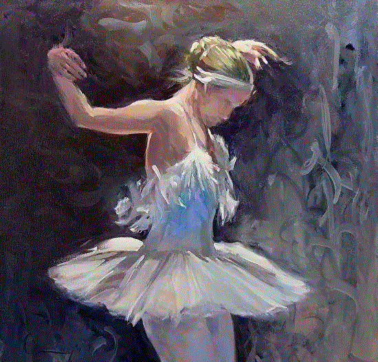 Chuck Larivey 的油画作品,Larivey,油画,上方,绘画,小编