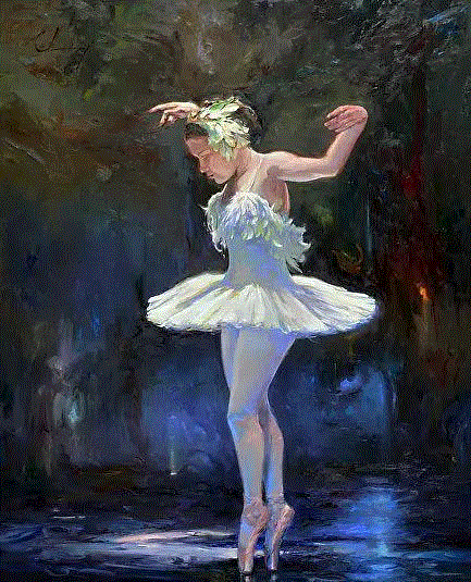 Chuck Larivey 的油画作品,Larivey,油画,上方,绘画,小编