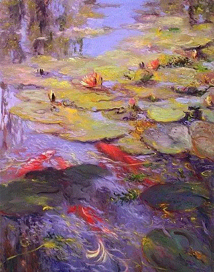 Chuck Larivey 的油画作品,Larivey,油画,上方,绘画,小编