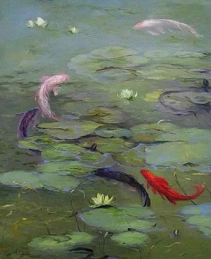 Chuck Larivey 的油画作品,Larivey,油画,上方,绘画,小编