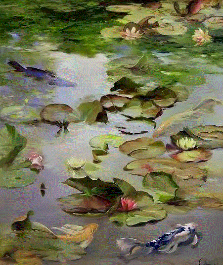 Chuck Larivey 的油画作品,Larivey,油画,上方,绘画,小编