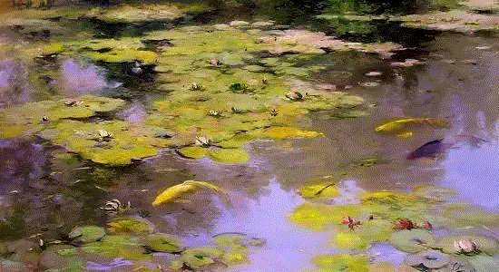 Chuck Larivey 的油画作品,Larivey,油画,上方,绘画,小编