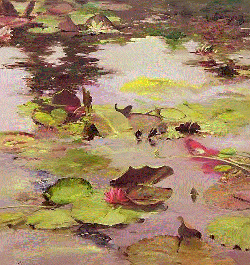 Chuck Larivey 的油画作品,Larivey,油画,上方,绘画,小编