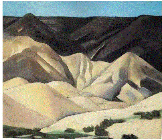 她望着窗外的山峦，“这是我的山，它属于我。上帝告诉我，如果我画它画到足够，我就能拥有它。”,拒与毕加索见面，她独居大漠40年，画了一朵2.86亿的曼陀罗,毕加索,大漠,曼陀罗,女性,乔治娅,吉弗,沙漠,骸骨,丈夫,阿尔弗雷德