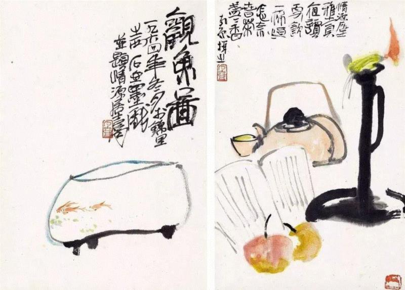 陈子庄花鸟,最具魏晋风神的画家，美术史中被隐逸的大师！,魏晋,风神,美术史,陈子庄,齐白石,成都,黄宾虹,书法,花鸟,山水画