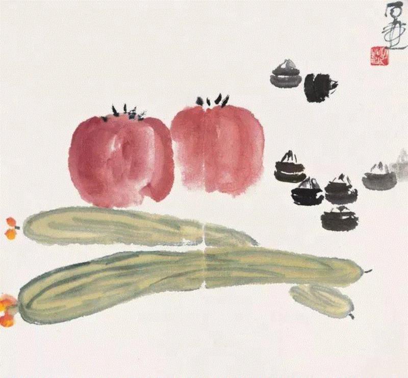 陈子庄花鸟,最具魏晋风神的画家，美术史中被隐逸的大师！,魏晋,风神,美术史,陈子庄,齐白石,成都,黄宾虹,书法,花鸟,山水画