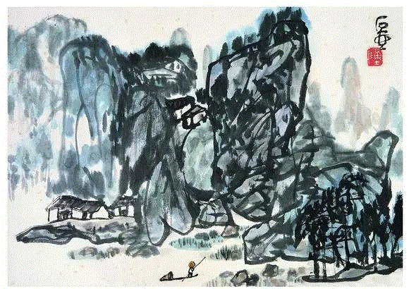 最具魏晋风神的画家，美术史中被隐逸的大师！,魏晋,风神,美术史,陈子庄,齐白石,成都,黄宾虹,书法,花鸟,山水画