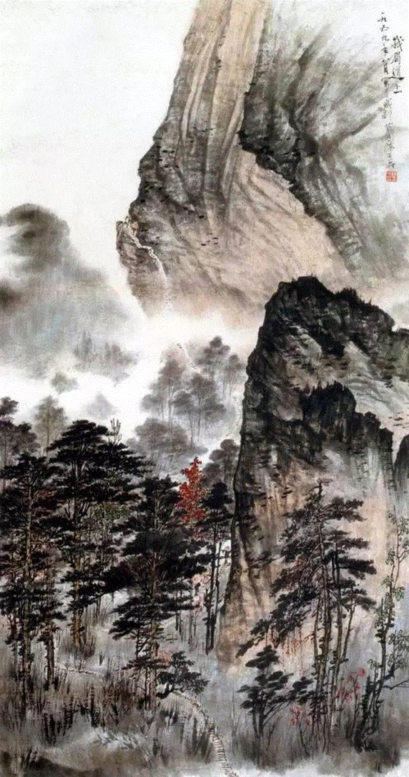 陈子庄作品,最具魏晋风神的画家，美术史中被隐逸的大师！,魏晋,风神,美术史,陈子庄,齐白石,成都,黄宾虹,书法,花鸟,山水画