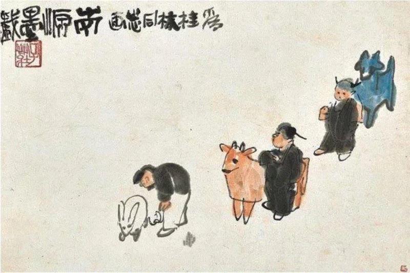 最具魏晋风神的画家，美术史中被隐逸的大师！,魏晋,风神,美术史,陈子庄,齐白石,成都,黄宾虹,书法,花鸟,山水画