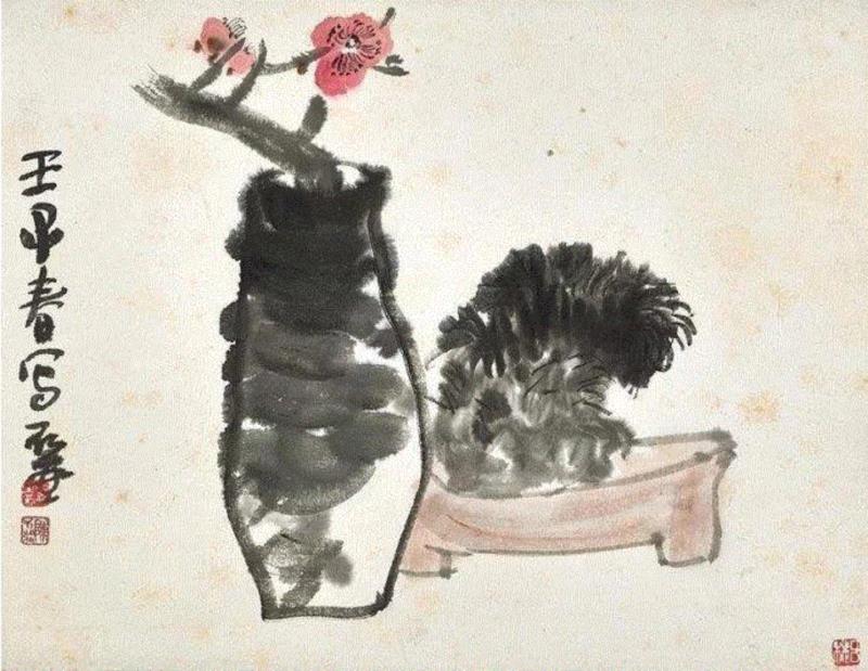 最具魏晋风神的画家，美术史中被隐逸的大师！,魏晋,风神,美术史,陈子庄,齐白石,成都,黄宾虹,书法,花鸟,山水画