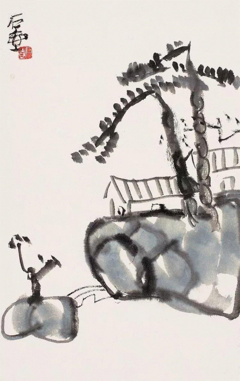 最具魏晋风神的画家，美术史中被隐逸的大师！,魏晋,风神,美术史,陈子庄,齐白石,成都,黄宾虹,书法,花鸟,山水画