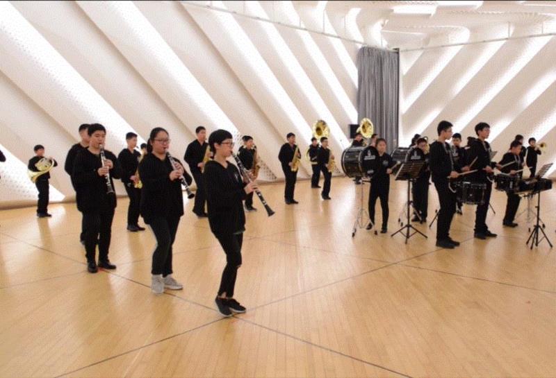 声生不息,筑梦未来丨广州大剧院青少年行进管乐团2019扬帆起航,广州大剧院青少年行进管乐团,管乐,乐曲,团员,乐手们,乐器,步伐,音乐,艺术节,乐手