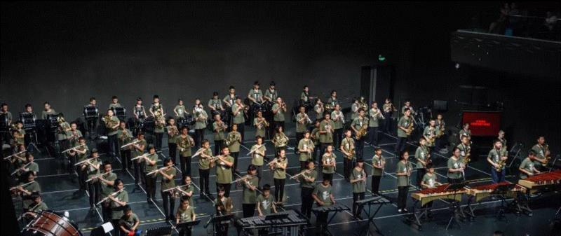 声生不息,筑梦未来丨广州大剧院青少年行进管乐团2019扬帆起航,广州大剧院青少年行进管乐团,管乐,乐曲,团员,乐手们,乐器,步伐,音乐,艺术节,乐手