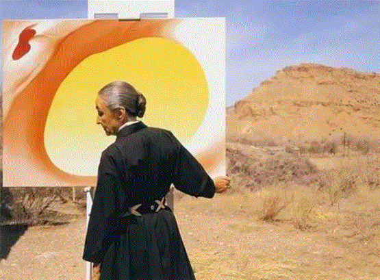 “有时我会想，我画的那些山、石头、花，有什么不一样。但是后来我想明白，或许他们对有些人来说是多么的不