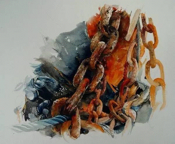 &nbsp;,栩栩如生的水彩质感,质感,水彩,水彩画,上方,小编