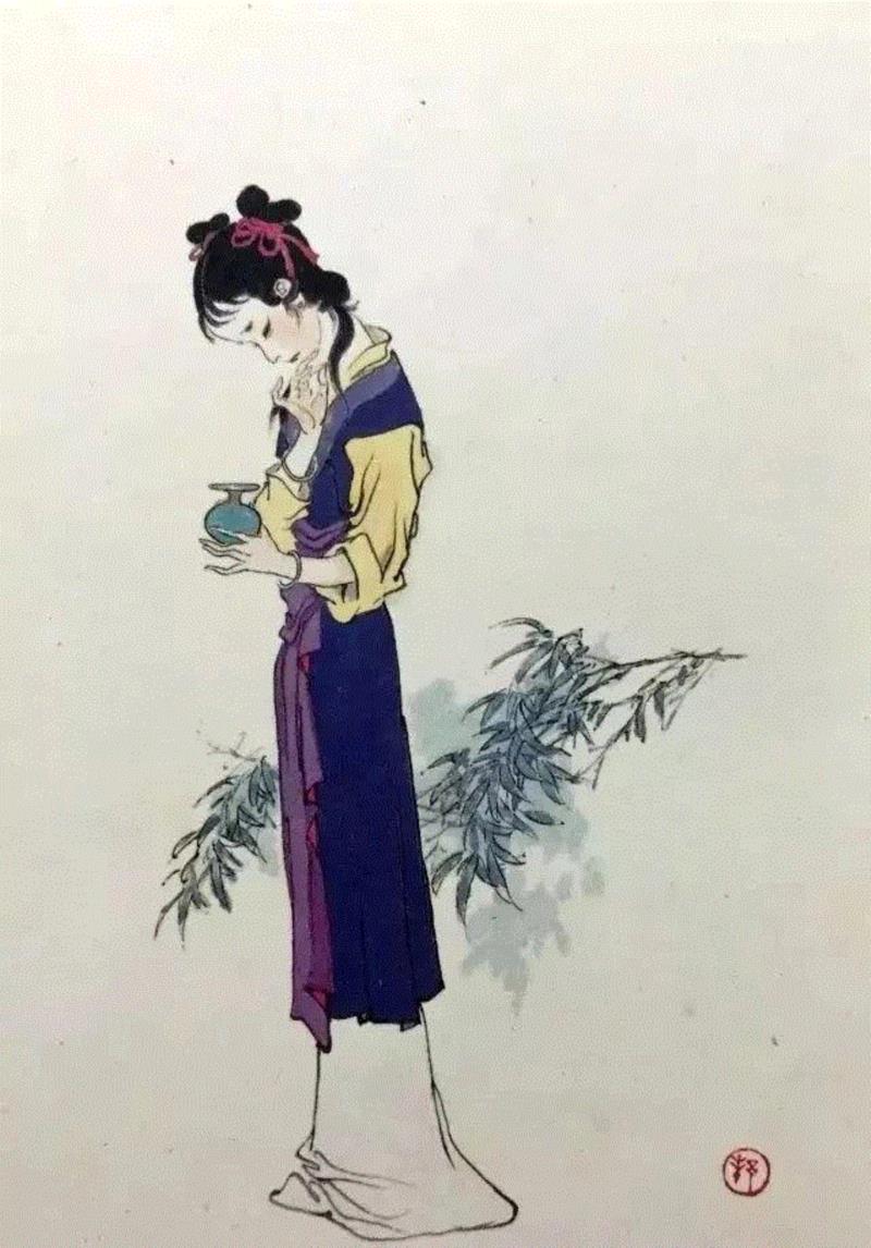 红楼梦 插图 | 戴敦邦 ?? ????,戴敦邦,插图,红楼梦,人物,上方,上海第一师范学校,儿童,上海交通大学,副教授,连环画