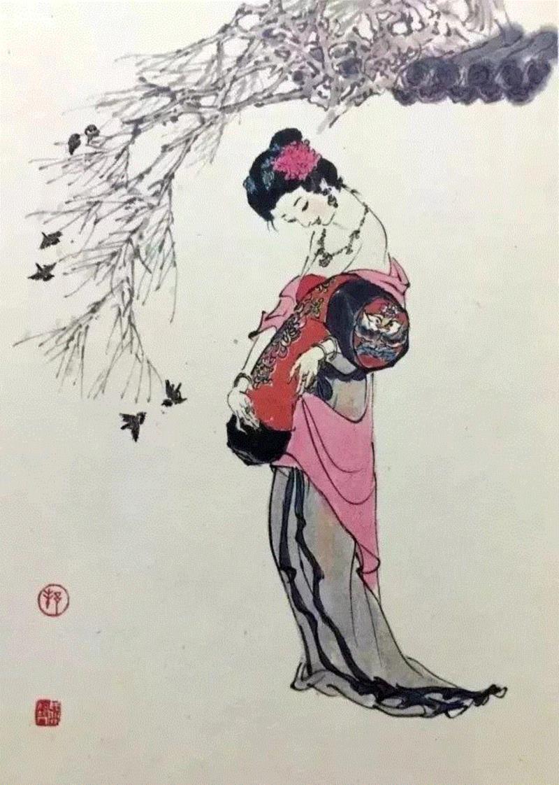 红楼梦 插图 | 戴敦邦 ?? ????,戴敦邦,插图,红楼梦,人物,上方,上海第一师范学校,儿童,上海交通大学,副教授,连环画