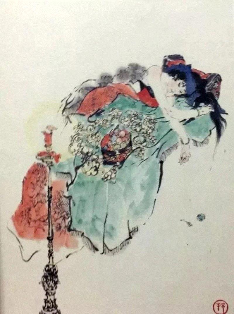 红楼梦 插图 | 戴敦邦 ?? ????,戴敦邦,插图,红楼梦,人物,上方,上海第一师范学校,儿童,上海交通大学,副教授,连环画