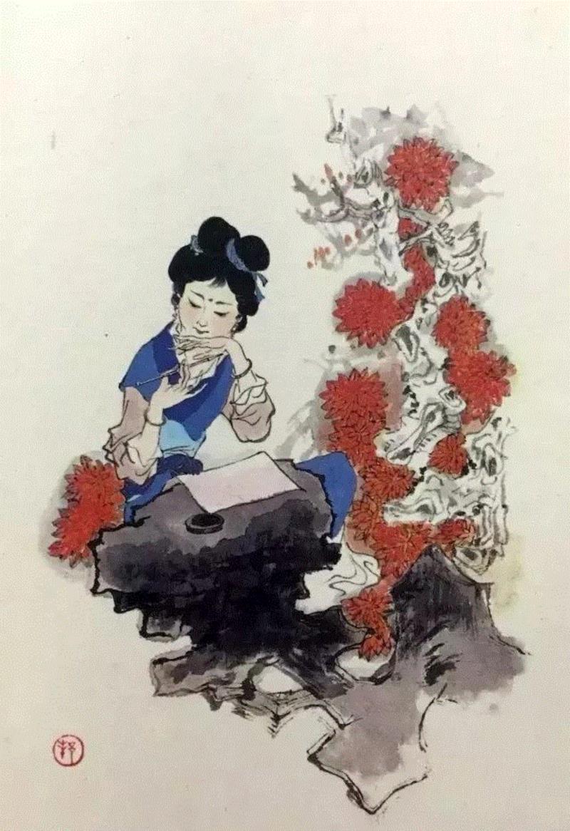 红楼梦 插图 | 戴敦邦 ?? ????,戴敦邦,插图,红楼梦,人物,上方,上海第一师范学校,儿童,上海交通大学,副教授,连环画