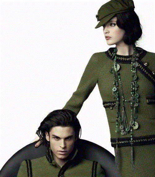 （香奈儿女装广告）,老佛爷的斜杠人生：同性恋/毒舌/设计巨擘/减肥作家/明星推手...,老佛爷,斜杠,同性恋,毒舌,巨擘,作家,推手,Chanel,时尚,Lagerfeld