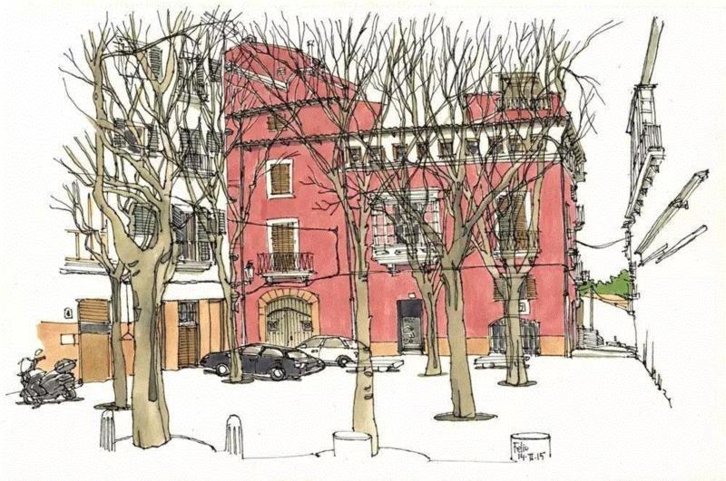 线性速写溜的可以代替相机了,以后出门就带只笔吧!,线性,相机,西班牙,Renom,彩头,关键,陈建龙,彩铅,人物,日本