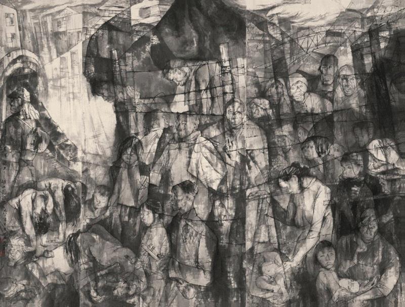 “水墨40年”学术研讨会发言 | 吴洪亮,水墨,研讨会,吴洪亮,周思聪,齐白石,矿工,总理,四王,李可染,荷花