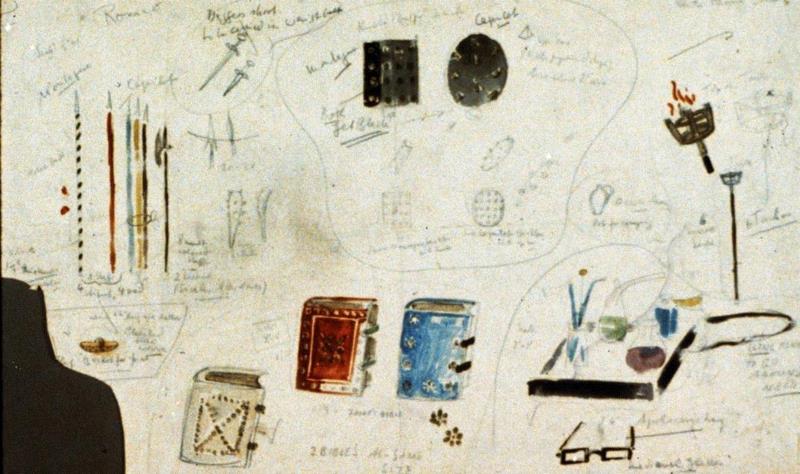 剧汇丨英国皇家莎士比亚剧院《罗密欧与朱丽叶》设计手稿集,莎士比亚,皇家,剧院,罗密欧与朱丽叶,英国,设计手稿集,男女,版本,手稿,悲剧