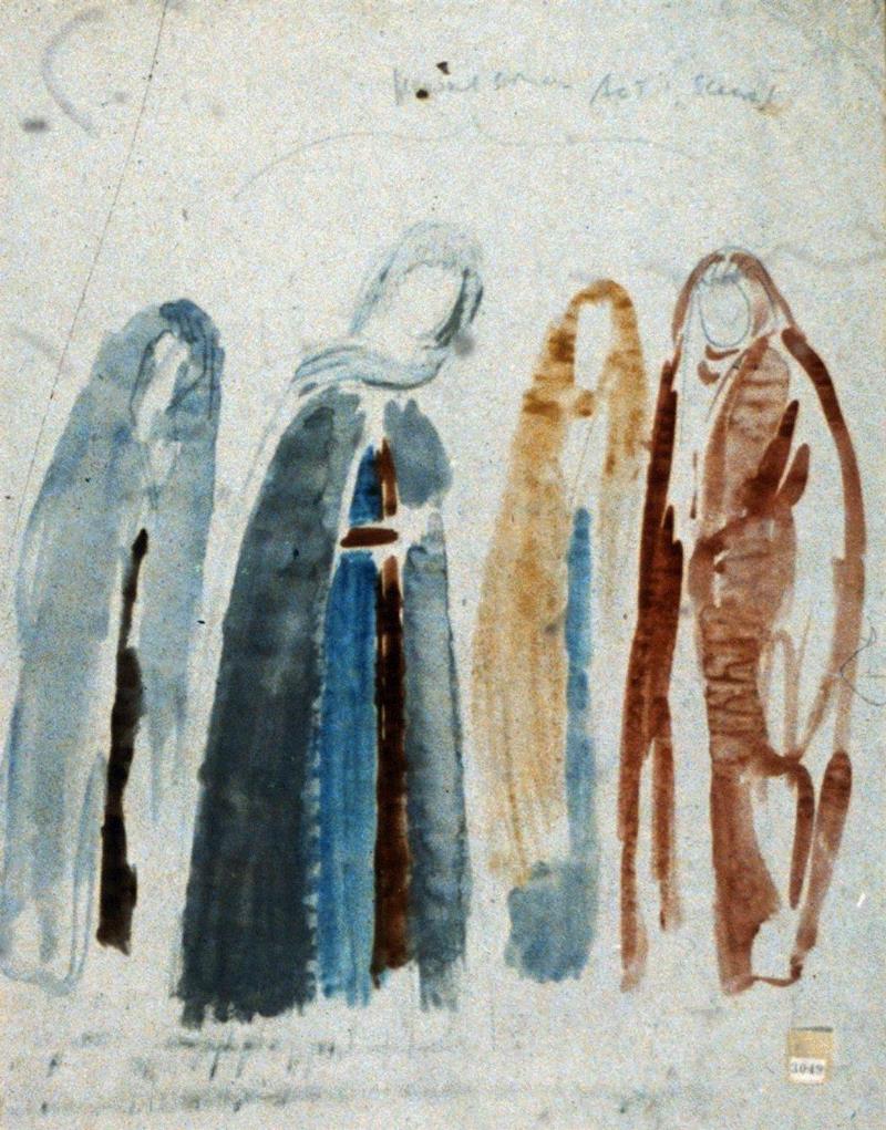 剧汇丨英国皇家莎士比亚剧院《罗密欧与朱丽叶》设计手稿集,莎士比亚,皇家,剧院,罗密欧与朱丽叶,英国,设计手稿集,男女,版本,手稿,悲剧