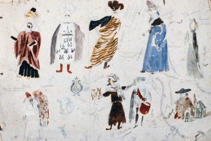 剧汇丨英国皇家莎士比亚剧院《罗密欧与朱丽叶》设计手稿集,莎士比亚,皇家,剧院,罗密欧与朱丽叶,英国,设计手稿集,男女,版本,手稿,悲剧