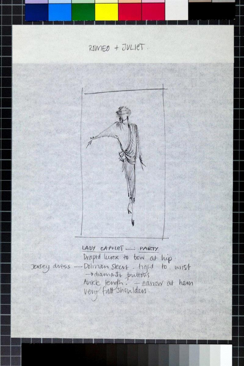 剧汇丨英国皇家莎士比亚剧院《罗密欧与朱丽叶》设计手稿集,莎士比亚,皇家,剧院,罗密欧与朱丽叶,英国,设计手稿集,男女,版本,手稿,悲剧