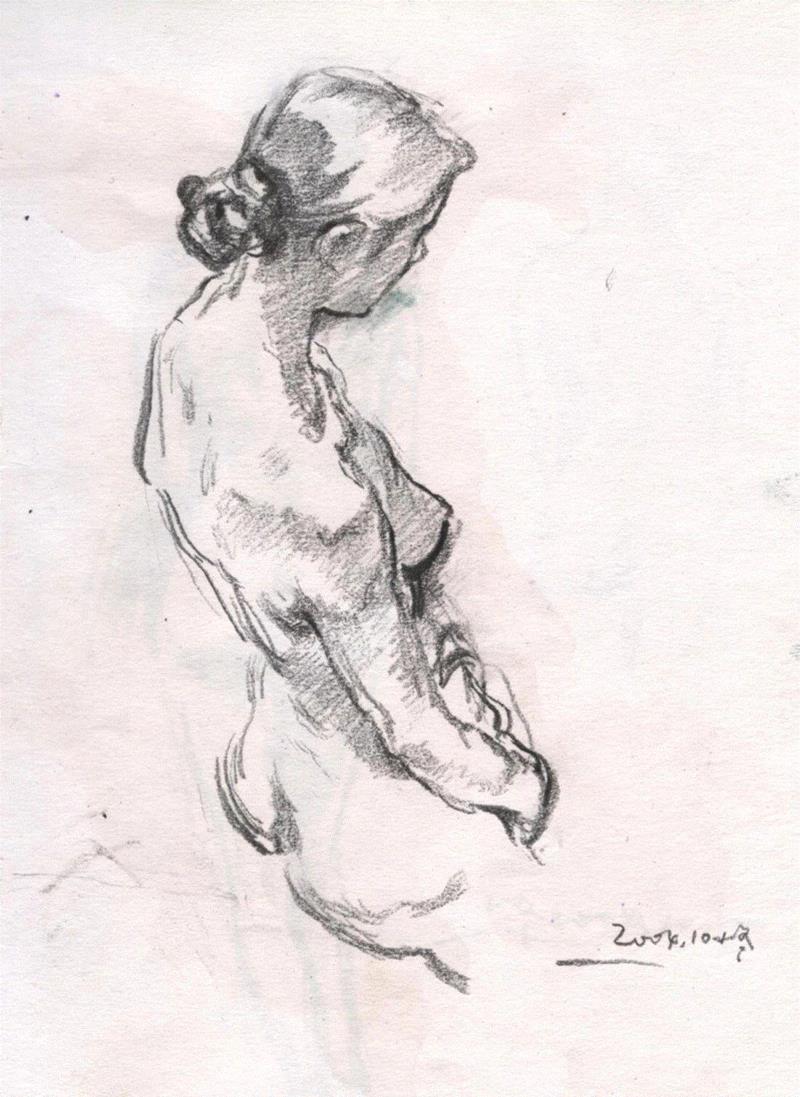 素描感受是考试制胜的法宝！ —— 崔小东,崔小东,素描,法宝,中国美术学院油画系,教师,辽宁省,锦州市,广西桂林教育学院美术系系,硕士,研究生