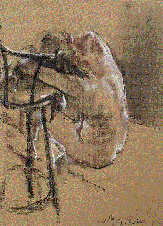 素描感受是考试制胜的法宝！ —— 崔小东,崔小东,素描,法宝,中国美术学院油画系,教师,辽宁省,锦州市,广西桂林教育学院美术系系,硕士,研究生