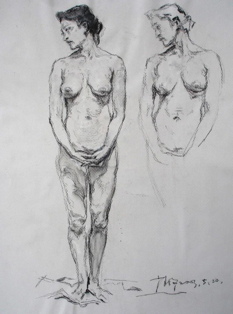 素描感受是考试制胜的法宝！ —— 崔小东,崔小东,素描,法宝,中国美术学院油画系,教师,辽宁省,锦州市,广西桂林教育学院美术系系,硕士,研究生