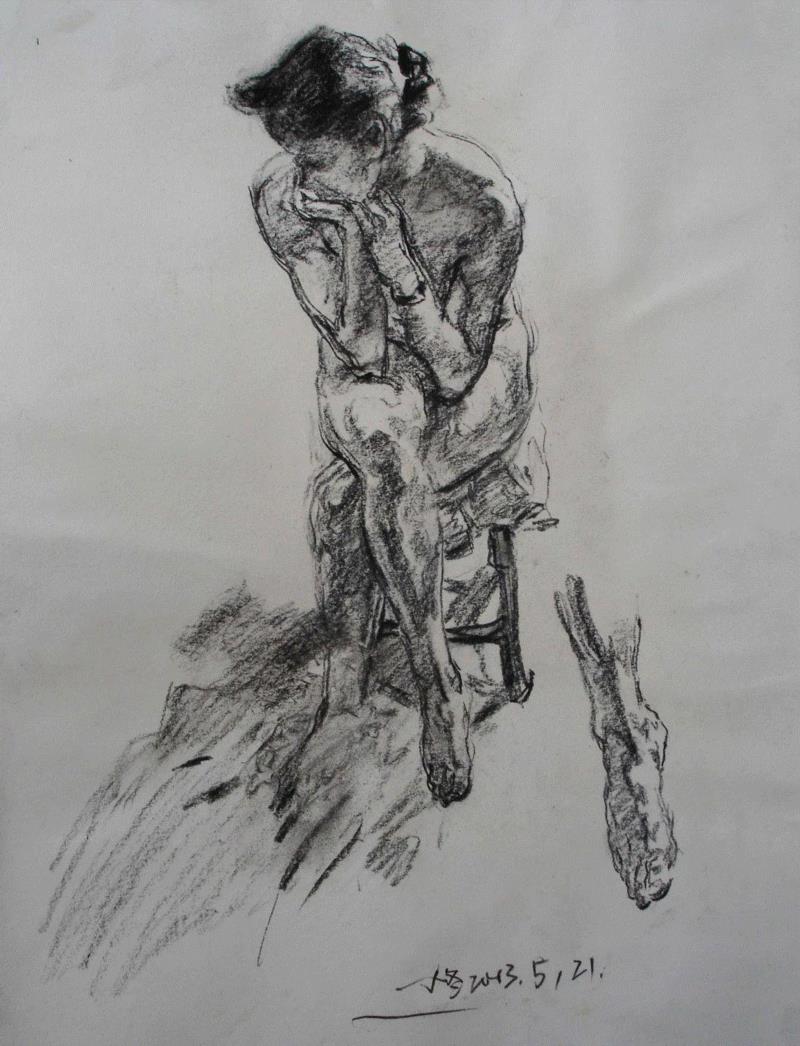 素描感受是考试制胜的法宝！ —— 崔小东,崔小东,素描,法宝,中国美术学院油画系,教师,辽宁省,锦州市,广西桂林教育学院美术系系,硕士,研究生