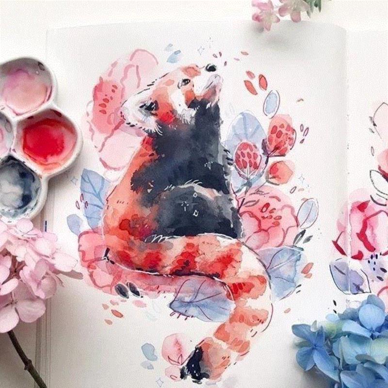 水彩的颜色真的美!,水彩,颜色,彩头,关键,陈建龙,彩铅,人物,日本,罐子,Leigh