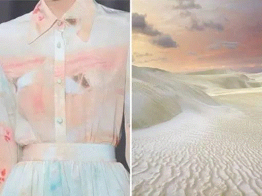 来自大自然的服装设计，每一处都是你的灵感涌现！,大自然,俄罗斯,Liliya,意大利米兰理工学院,Luini,服装设计师们,时尚,相似度,天边,彩云