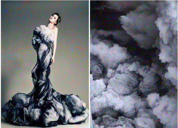 来自大自然的服装设计，每一处都是你的灵感涌现！,大自然,俄罗斯,Liliya,意大利米兰理工学院,Luini,服装设计师们,时尚,相似度,天边,彩云