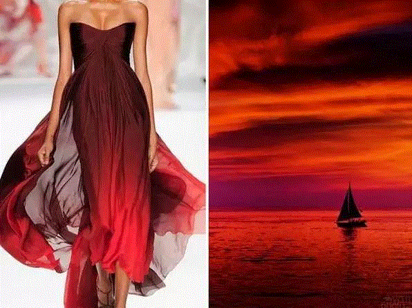 来自大自然的服装设计，每一处都是你的灵感涌现！,大自然,俄罗斯,Liliya,意大利米兰理工学院,Luini,服装设计师们,时尚,相似度,天边,彩云